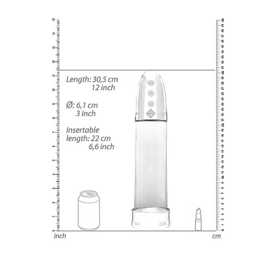 Automatic Rechargeable Luv Pump - Transparent